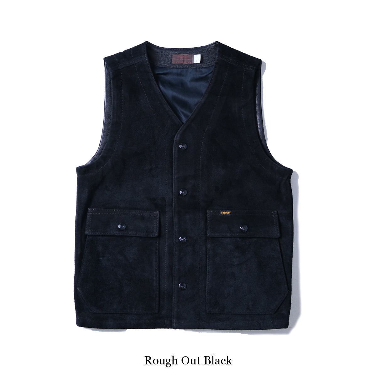 Rancher Steerhide Vest / TRL-07 – TROPHY GENERAL STORE