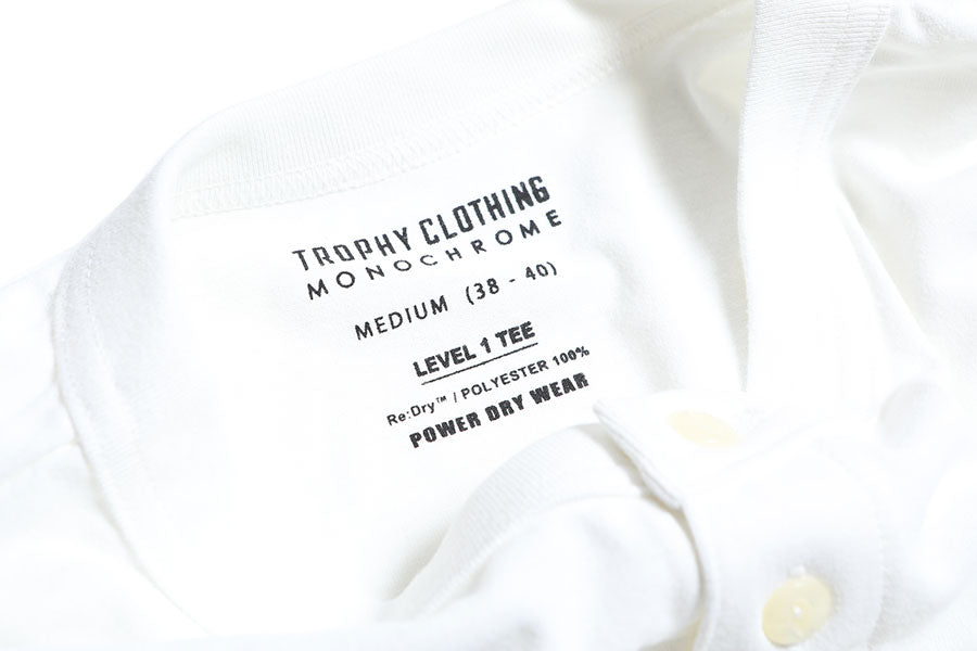 "MONOCHROME" RD Henley Tee / TRMN-203