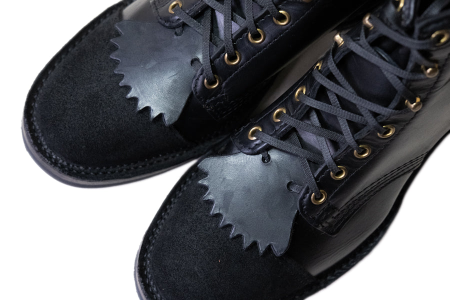 WESCO HENDRIK / Black Tie Domain 7"Height #705 Black Sole Roughout Toe Caps