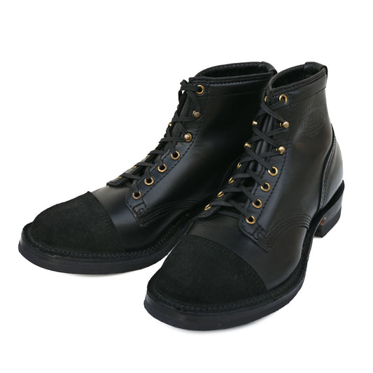 WESCO HENDRIK / Black Tie Domain 7"Height #705 Black Sole Roughout Toe Caps
