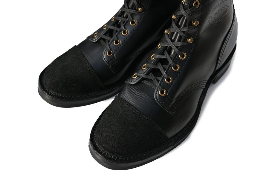 WESCO HENDRIK / Black Tie Domain 7"Height #705 Black Sole Roughout Toe Caps