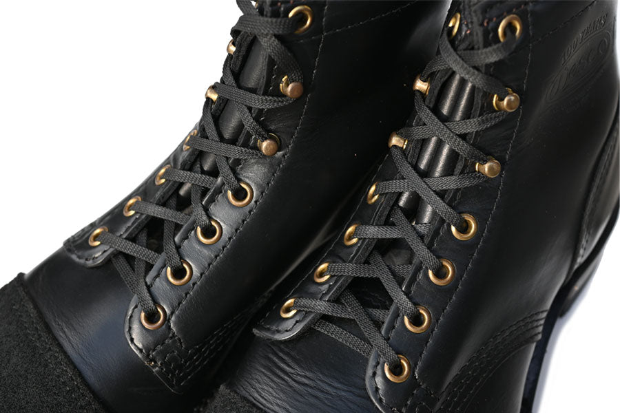 WESCO HENDRIK / Black Tie Domain 7"Height #705 Black Sole Roughout Toe Caps