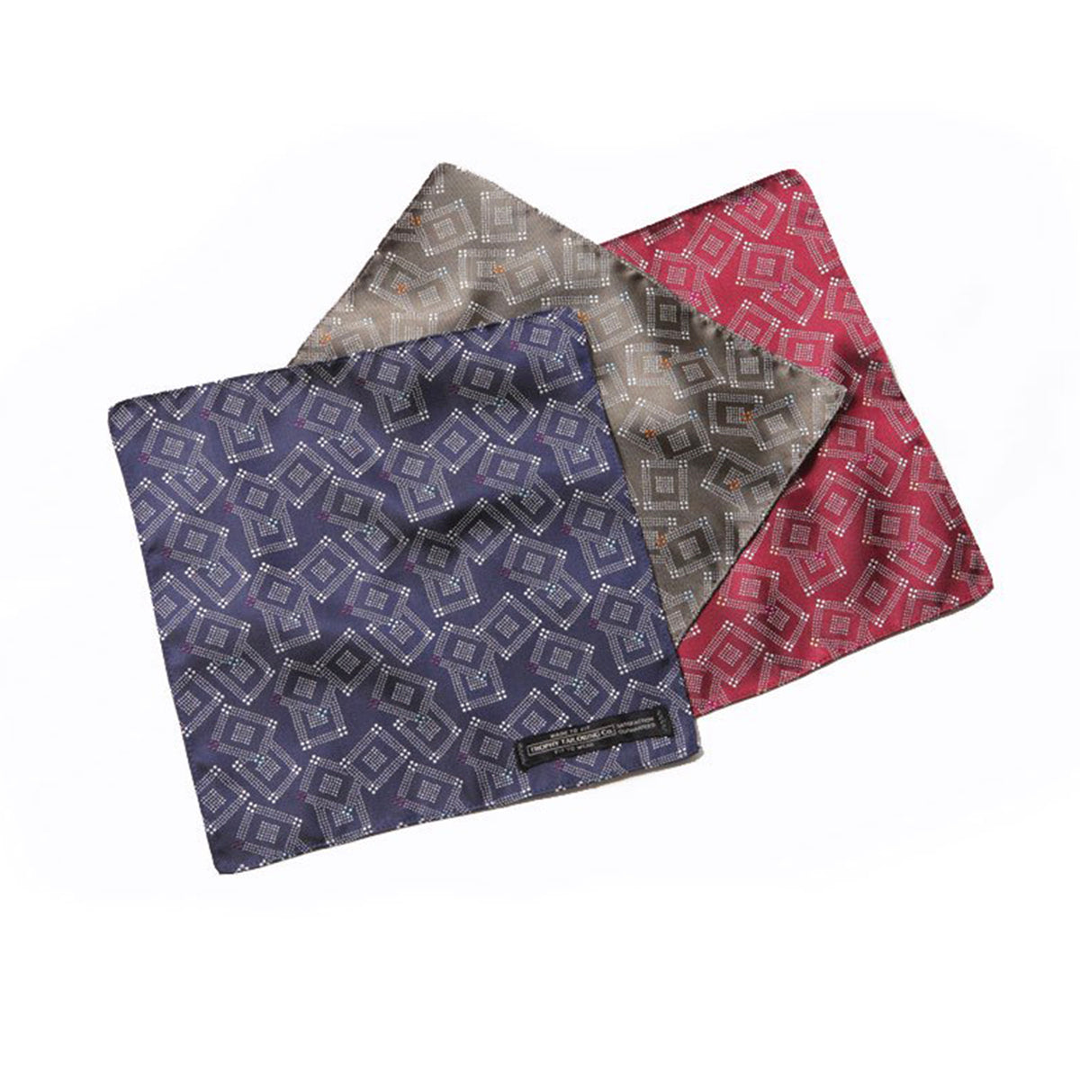 Silk Jacquard Pocket Square / TR20AW-801
