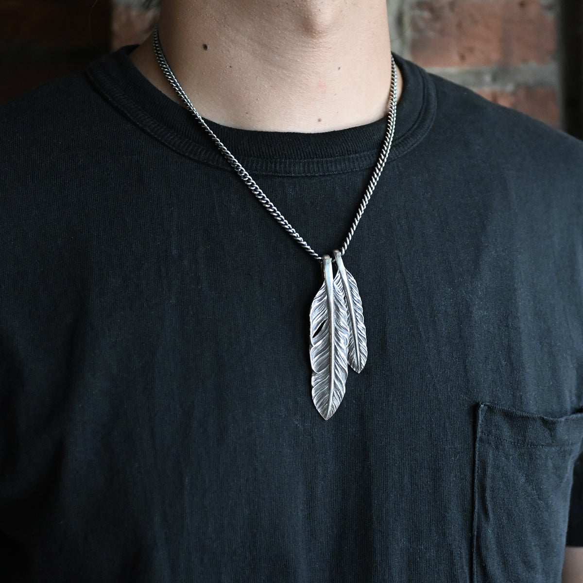"Lynch Silversmith"Feather(L)