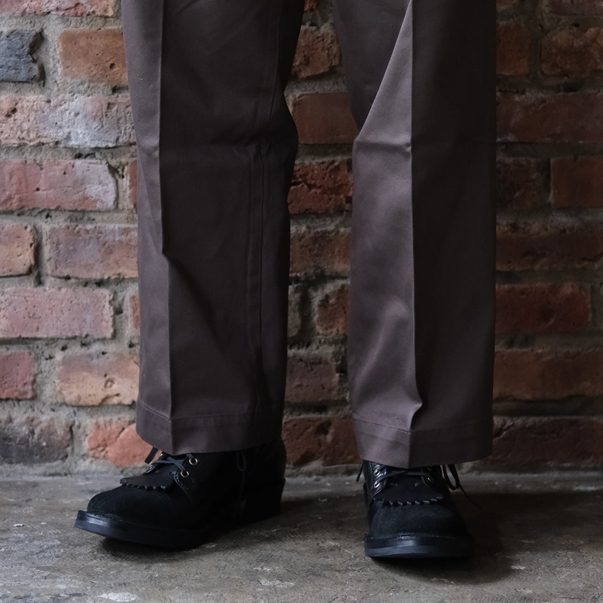 WESCO HENDRIK / Black Tie Domain 7"Height #705 Black Sole Roughout Toe Caps