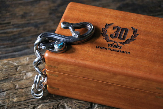 Turquoise Custom Venom Twist(L) Key Chain