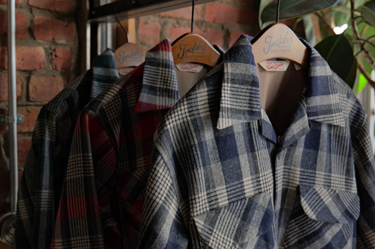 Town Craft Wool Check L/S Shirt