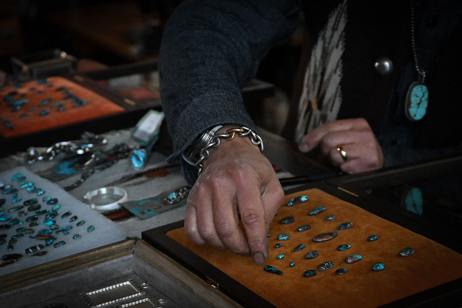 LYNCH SILVERSMITH  "Turquoise Collection"