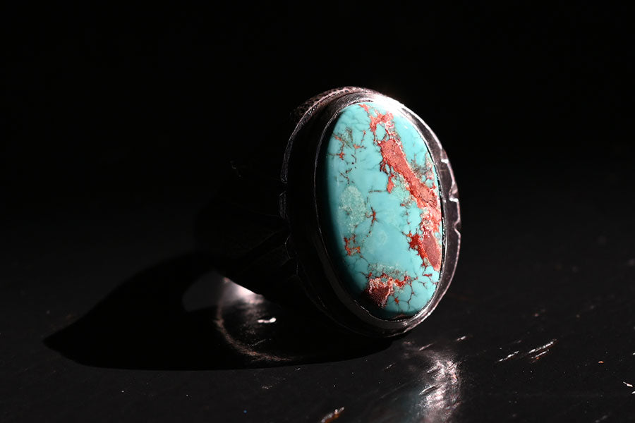Lynch Silversmith Turquoise Ring