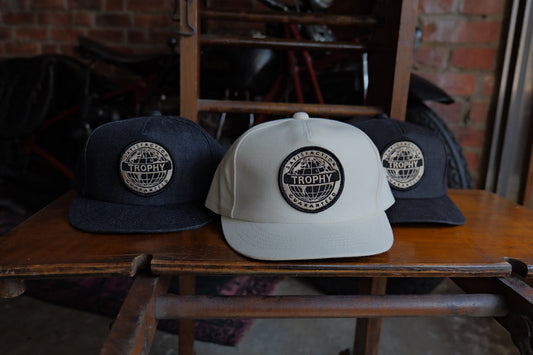 Earth Logo Denim Tracker Cap