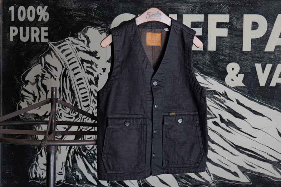 Lot.3905 Rancher Vest Blackie Denim