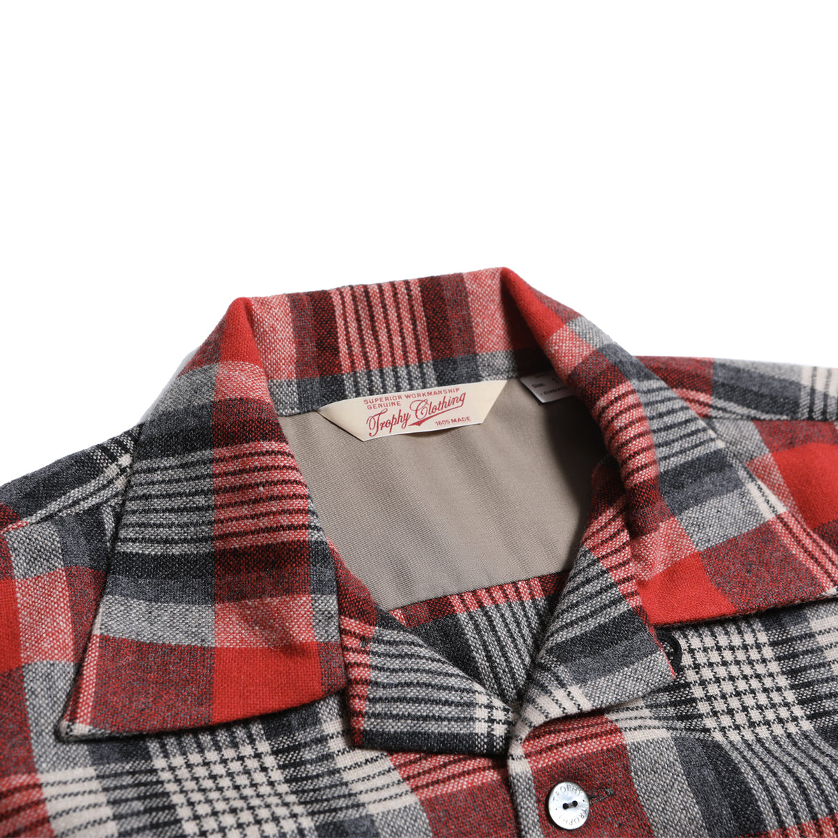 Town Craft Wool Check Shirt / TR24AW-401