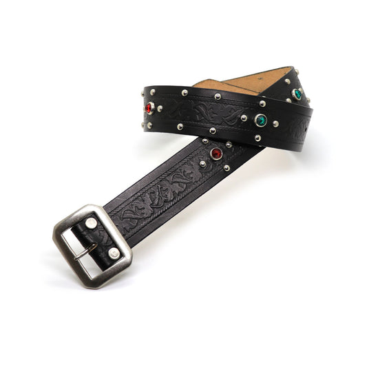 Studded &amp; Jeweled Belt Lot.104