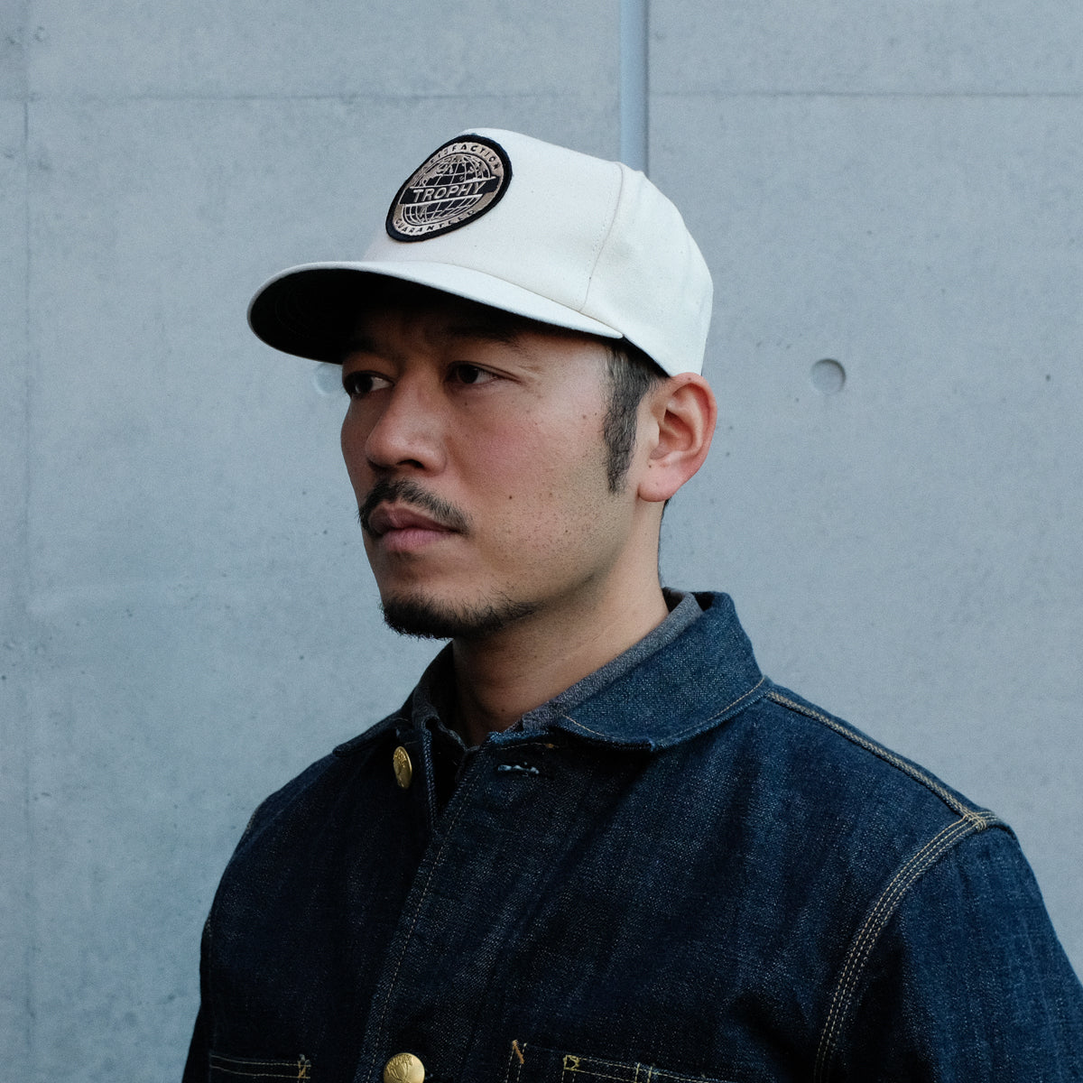 Earth Logo Denim Tracker Cap / TR25SS-701