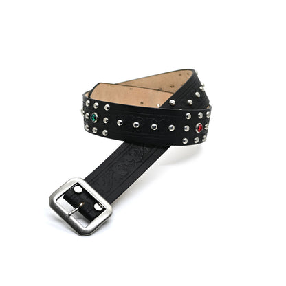Studded &amp; Jeweled Belt Lot.129