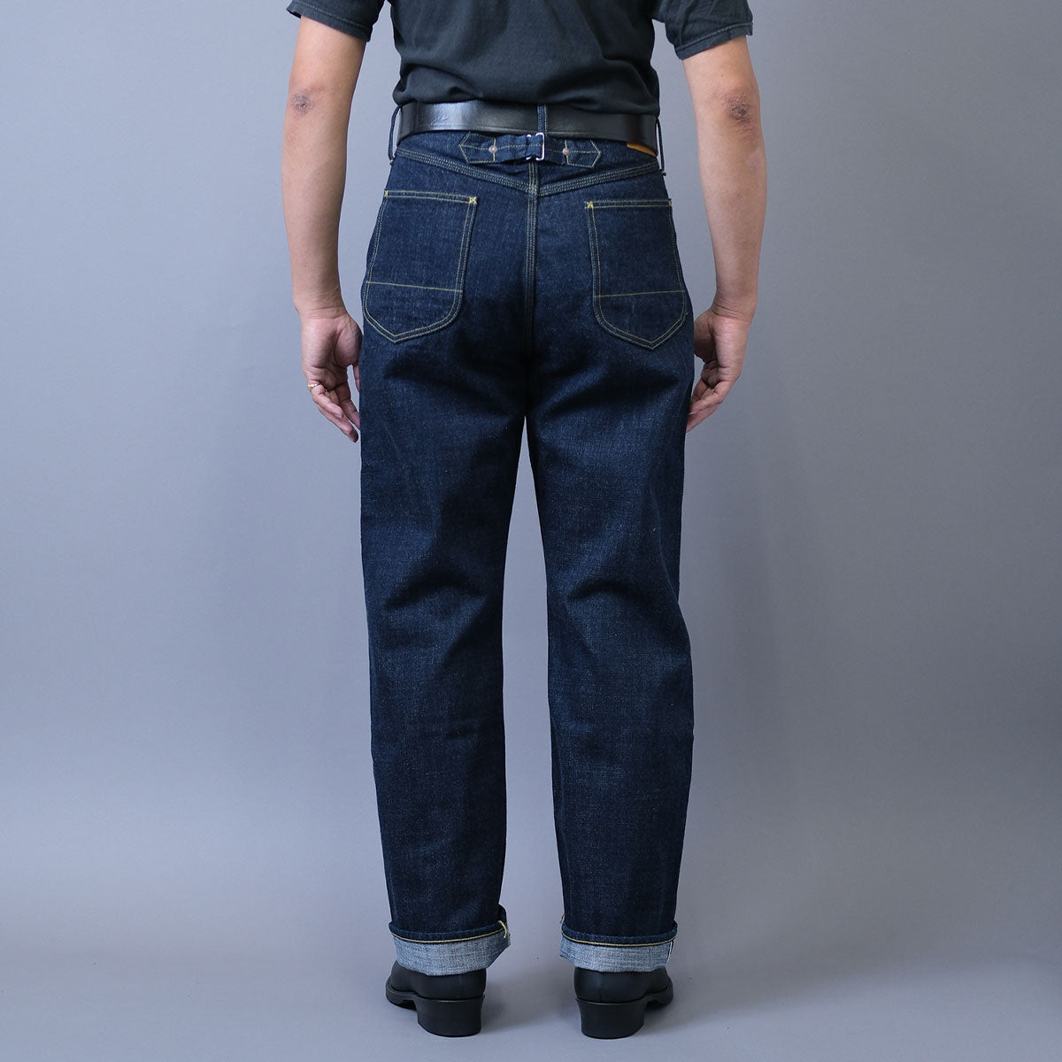 Waist Overalls Dirt Denim / Lot.1604