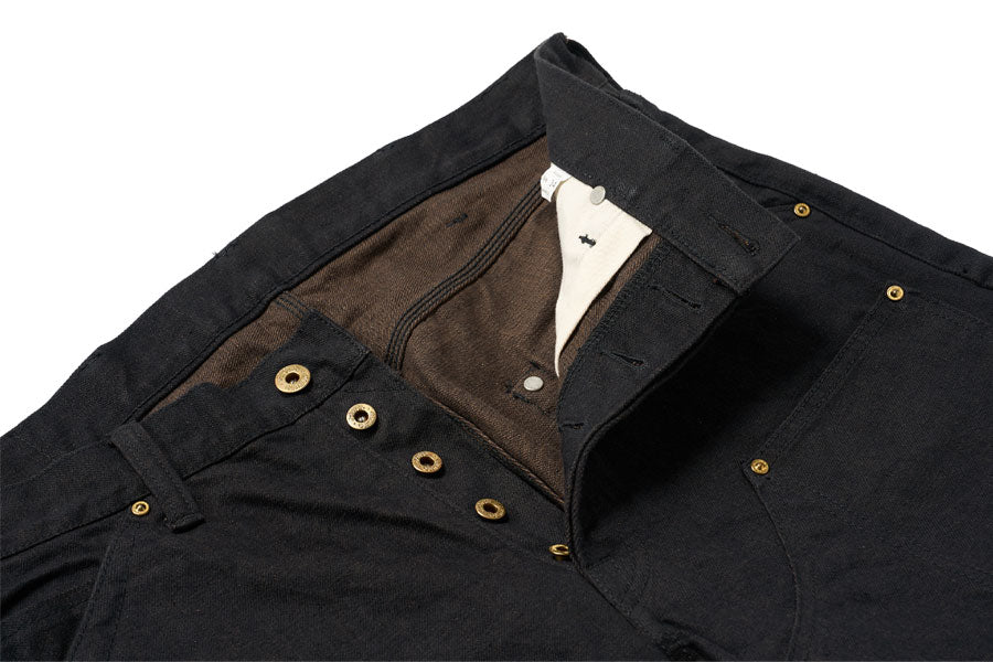 W Knee Standard Blackie Denim / Lot.1906