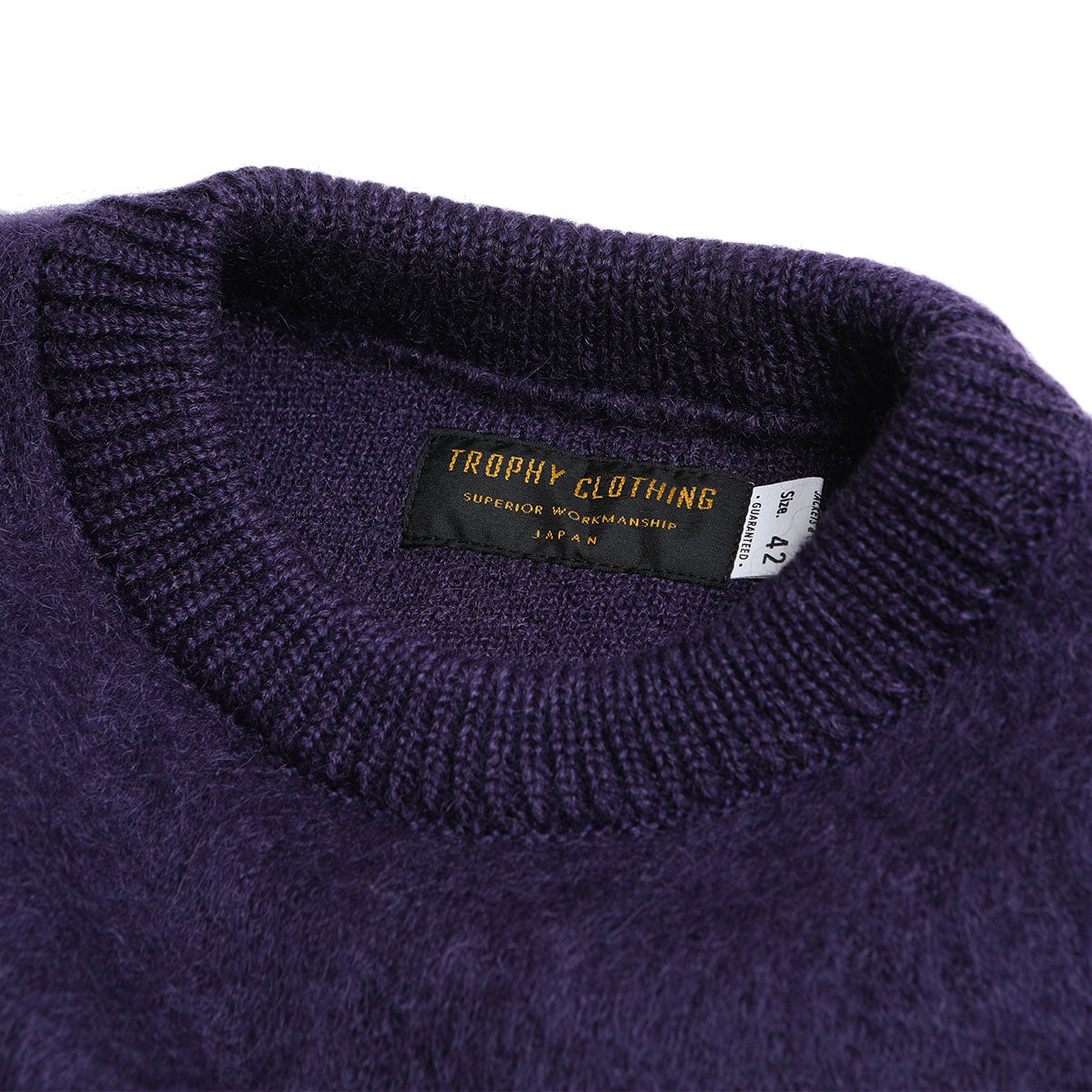Mohair Knit Crew Neck Sweater / TR23AW-208