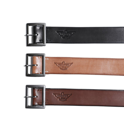 Industrial Iron Buckle Leather Belt / TR-BELT01