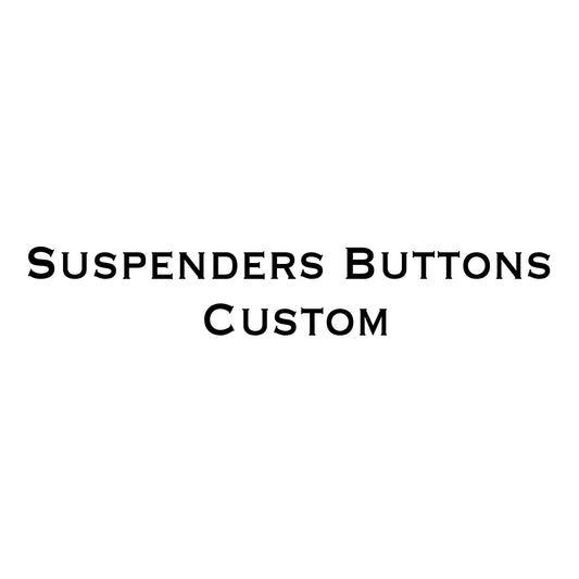 Suspenders Buttons Custom