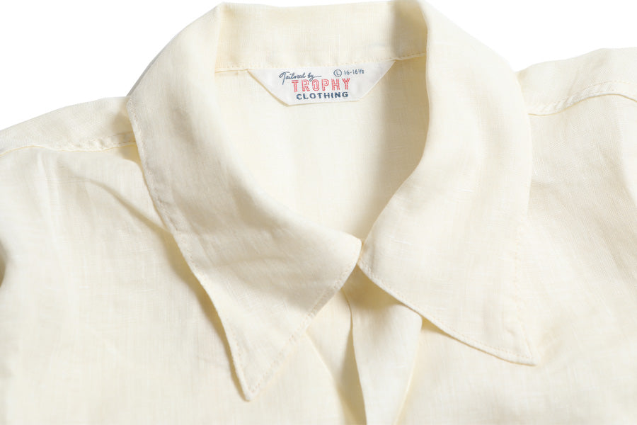 Oily Girl Linen S/S Shirt / TR25SS-408