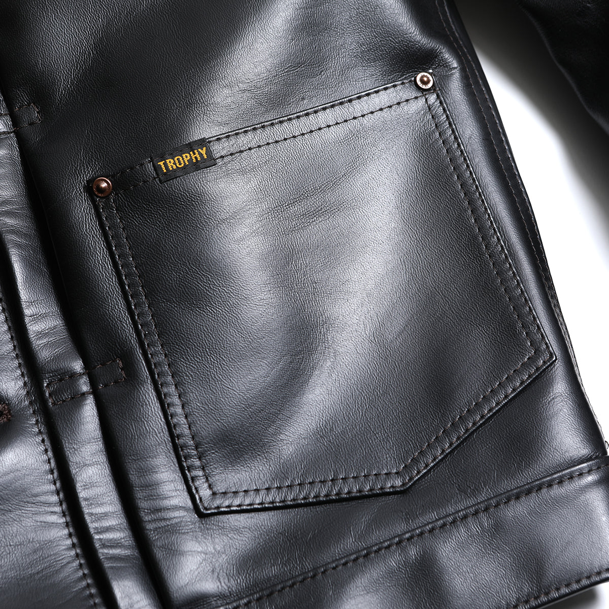 Genuine Horsehide Button Jacket / TR-YL23