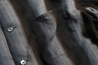 Town Craft Rayon Stripe L/S Shirt / TR25SS-403