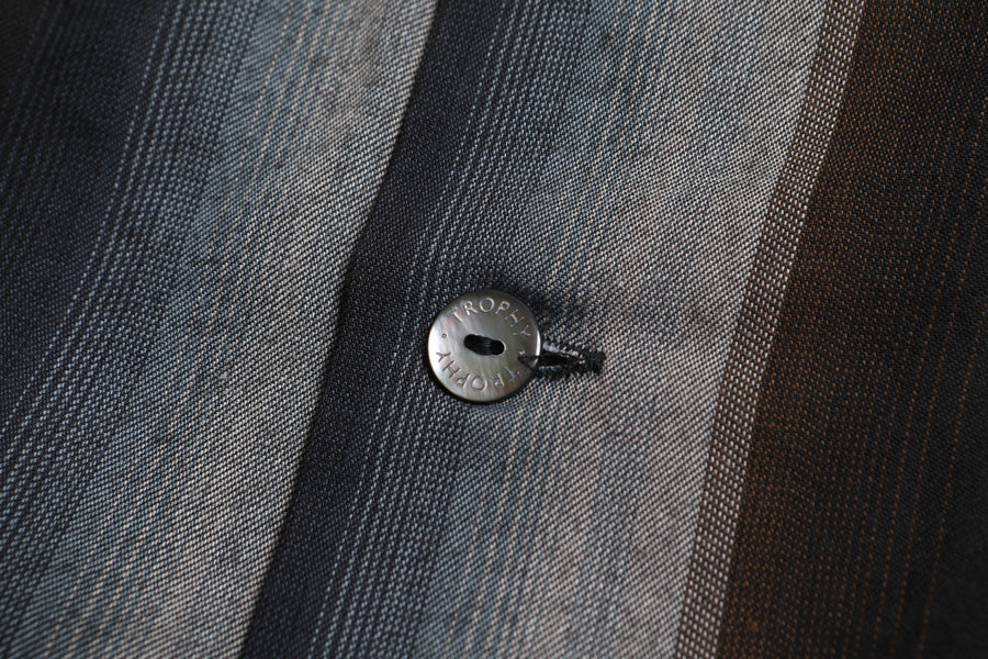 Town Craft Rayon Stripe L/S Shirt / TR25SS-403