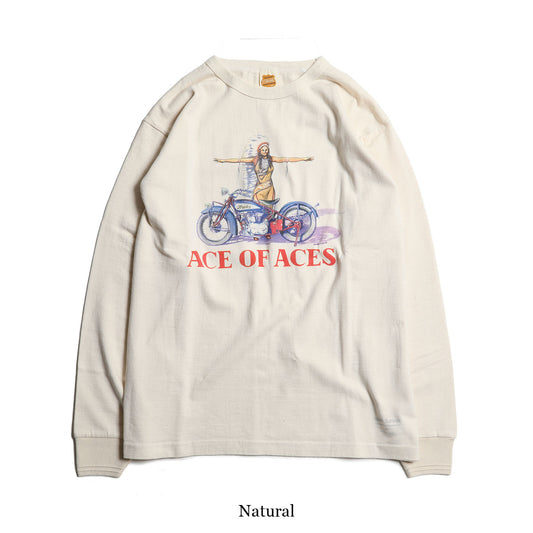 Ace of Aces OD L/S Tee / TR25AW-202