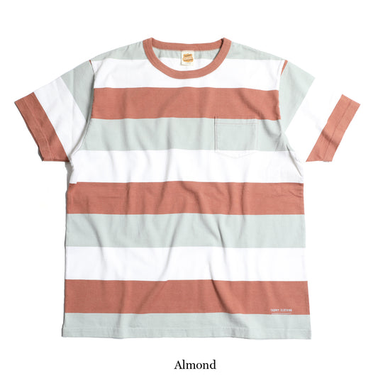 3 Col Wide Border S/S Tee / TR24SS-207