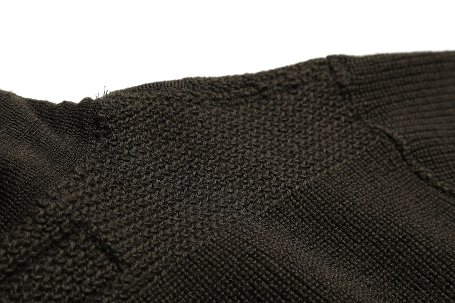 Army Button High Neck Knit / TR25AW-208