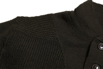 Army Button High Neck Knit / TR25AW-208