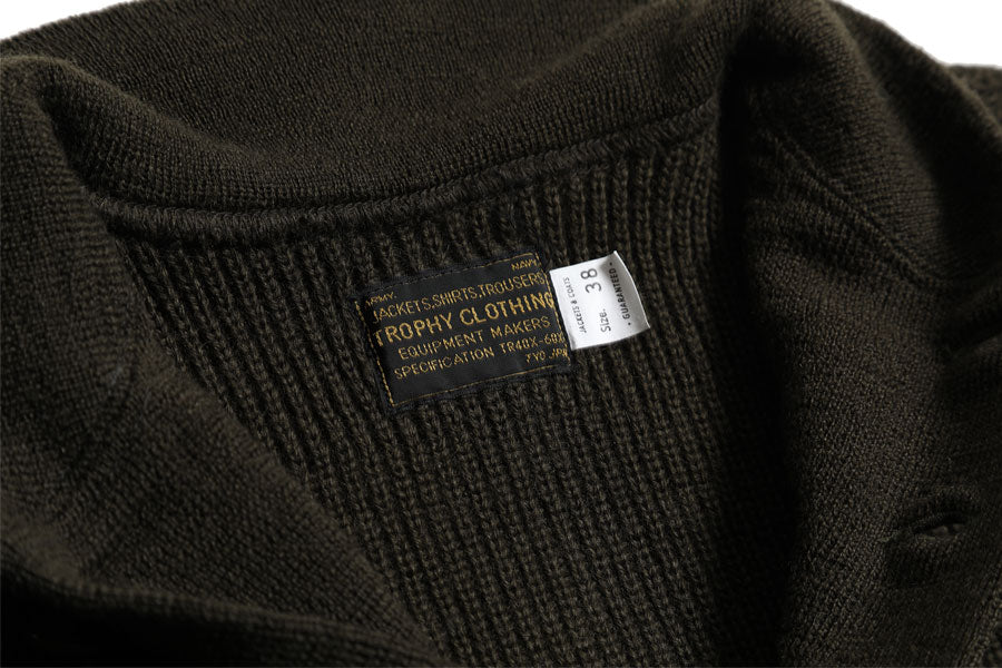 Army Button High Neck Knit / TR25AW-208
