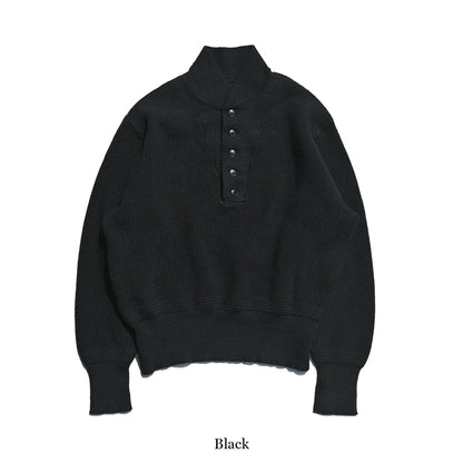 Army Button High Neck Knit / TR25AW-208
