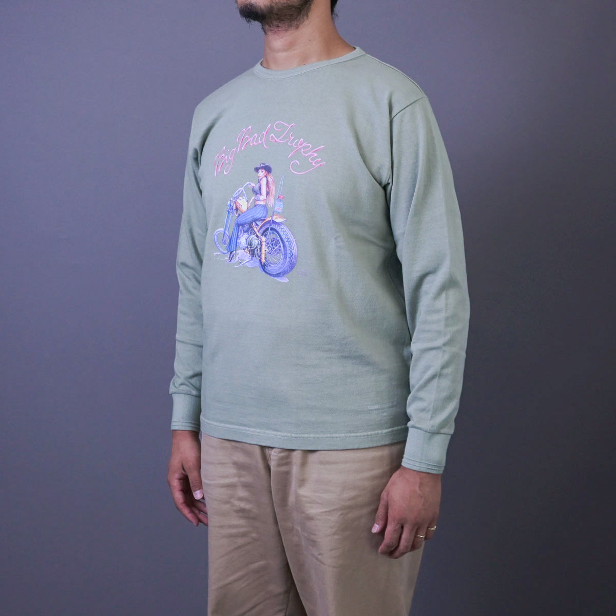 Big Bad Trophy OD L/S Tee / TR26SS-215