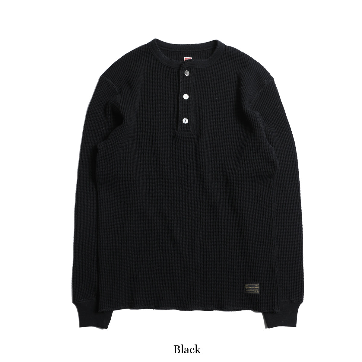 Heavy Waffle Mil Henley L/S Tee / TR23AW-206