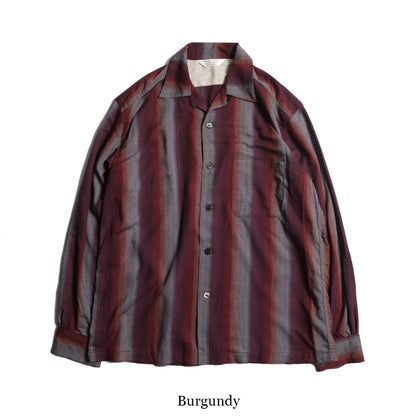 Town Craft Rayon Stripe L/S Shirt / TR25SS-403
