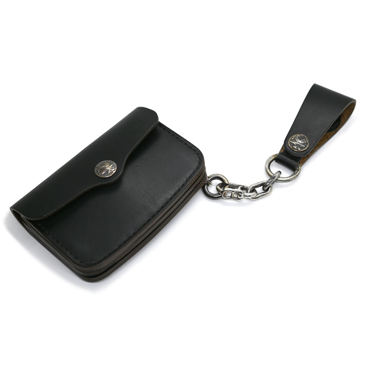 "Lynch Silversmith"Chubby Wallet+Belt Strap+Dog Bone(S) 2pc+g-Hook