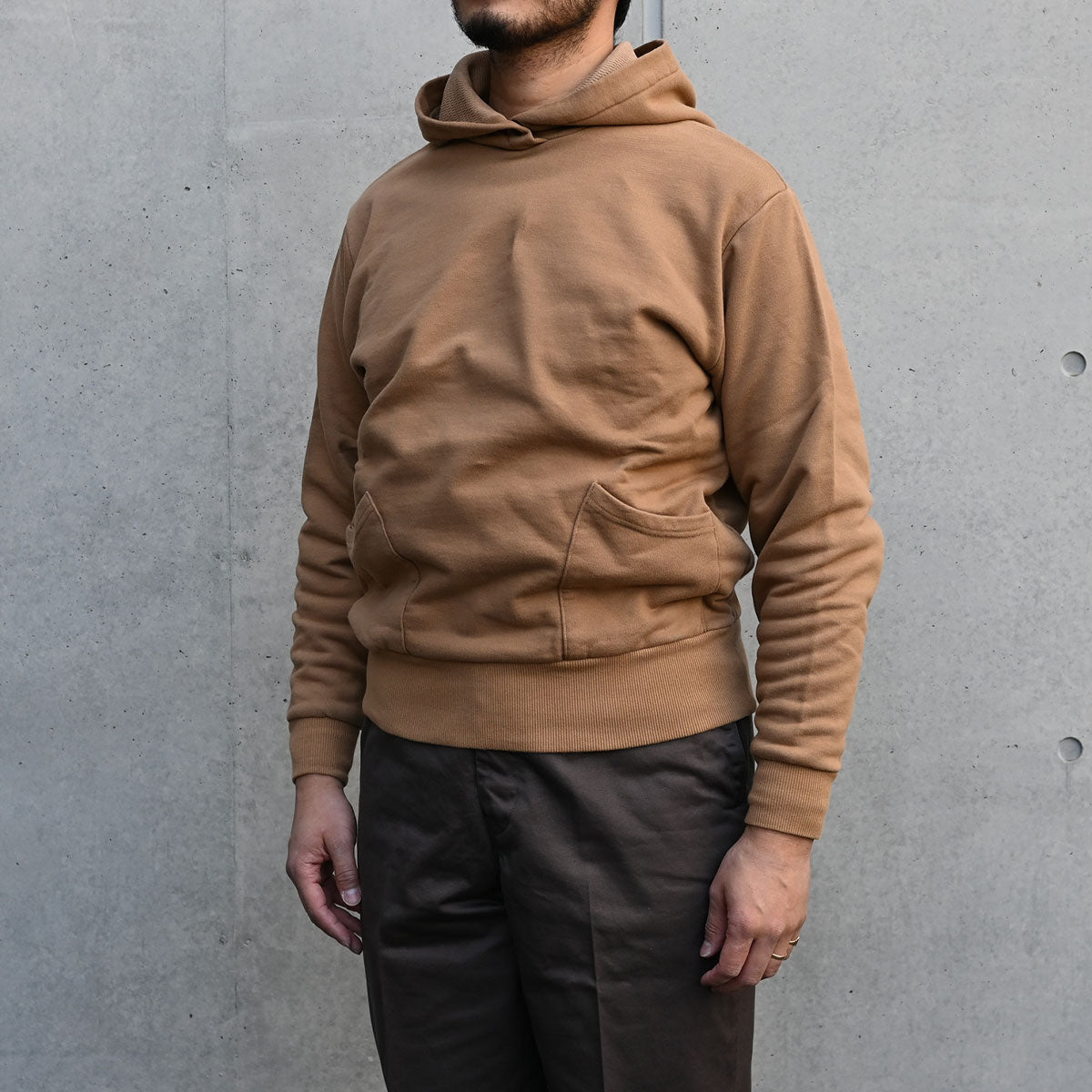 Double Face Snap Hoodie / TR25AW-209