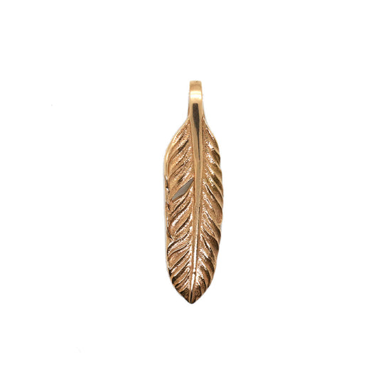 "Lynch Silversmith" Pink Gold Feather(S)