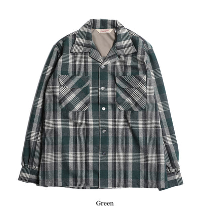 Town Craft Wool Check Shirt / TR24AW-401