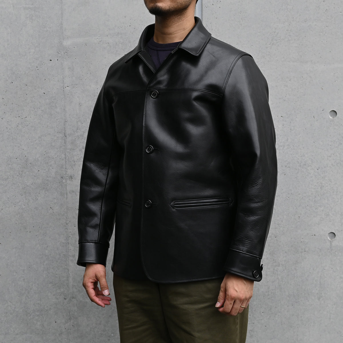 Hercules Steer hide Coat / TRL-17