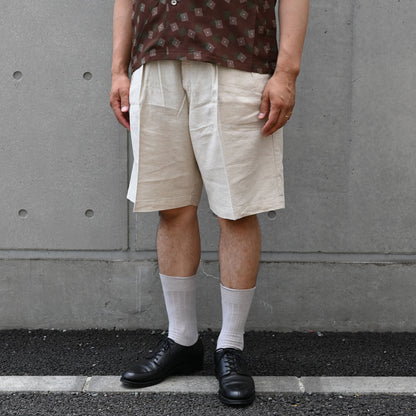 Havana 2 Pleats Shorts / TR26SS-603
