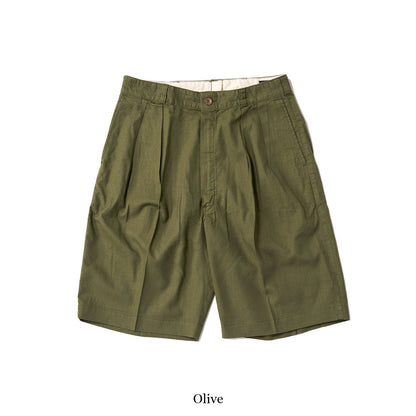 Havana 2 Pleats Shorts / TR26SS-603