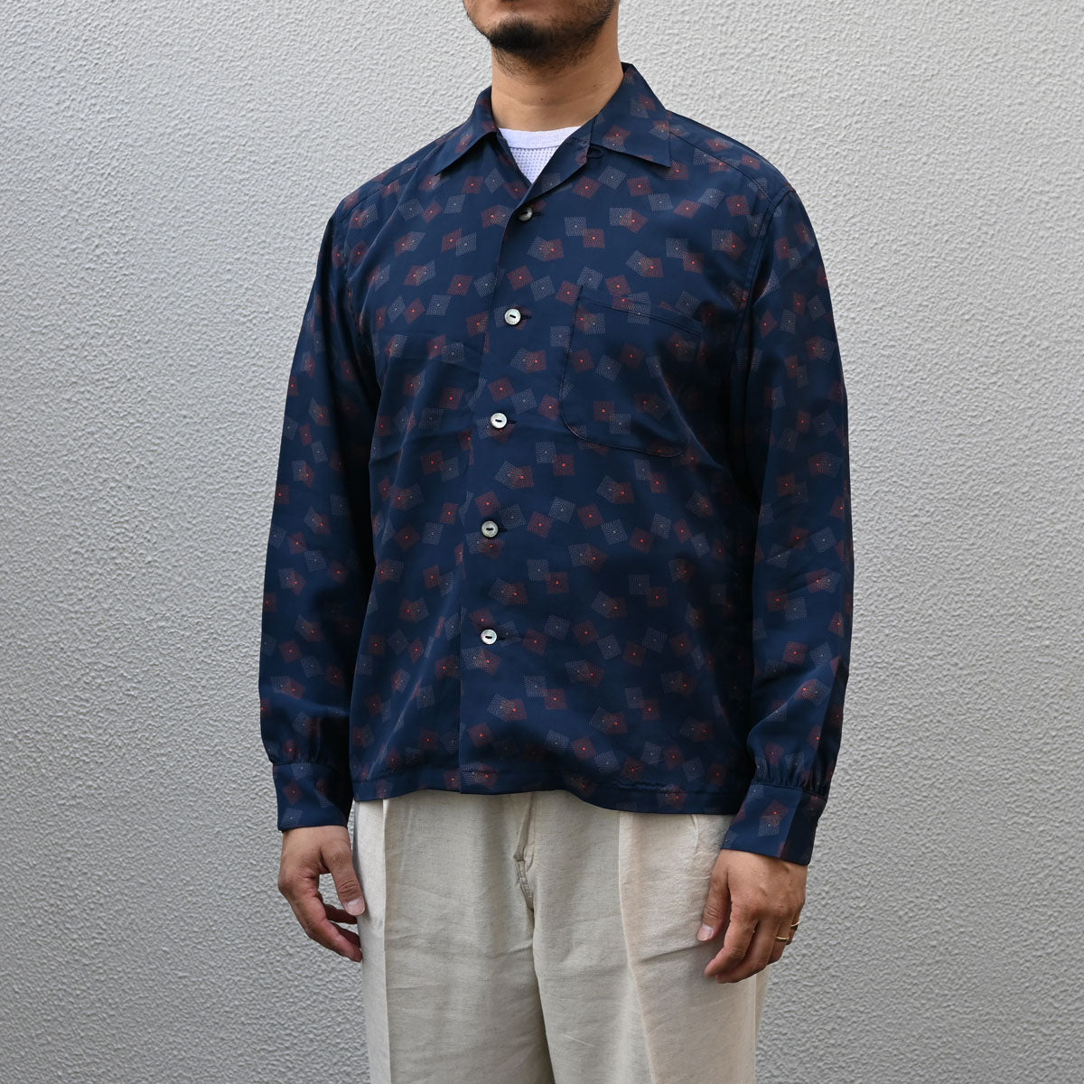 Town Craft Rayon L/S Shirt / TR26SS-405