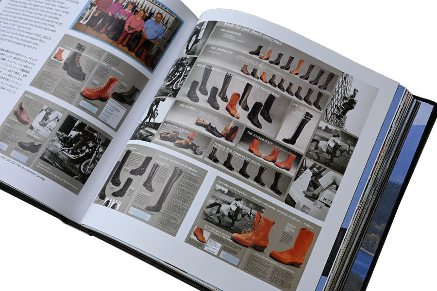 WESCO 100th Anniversary Book "Boots that Stand the Gaff" 【Horsehide Leather】