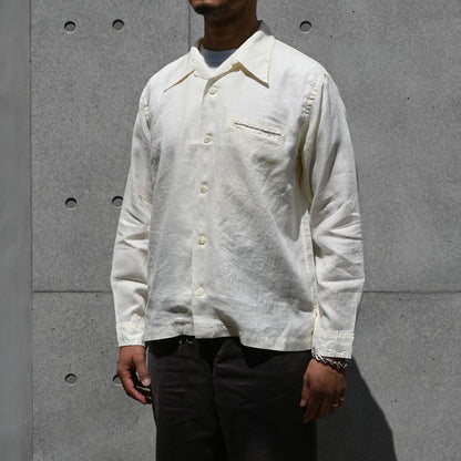 Oily Girl Linen L/S Shirt / TR25SS-404