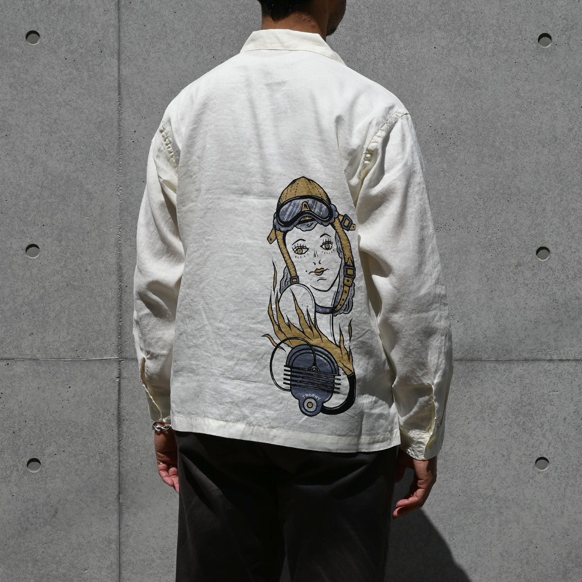 Oily Girl Linen L/S Shirt / TR25SS-404