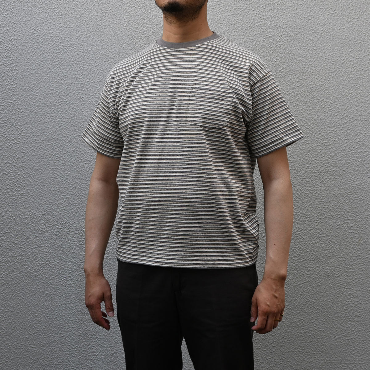 Multi Border S/S Tee / TR26SS-204