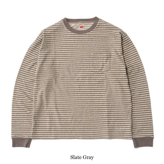 Multi Border L/S Tee / TR26SS-201